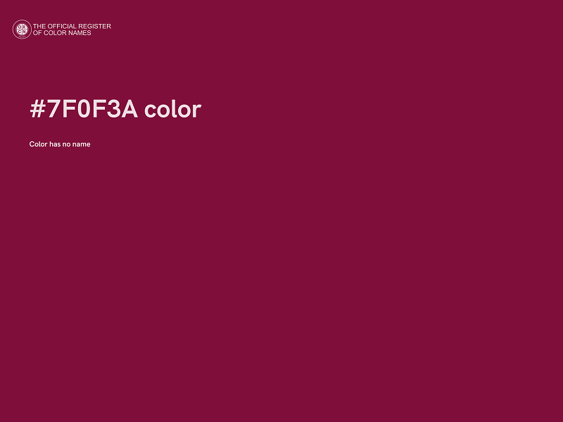 #7F0F3A color image