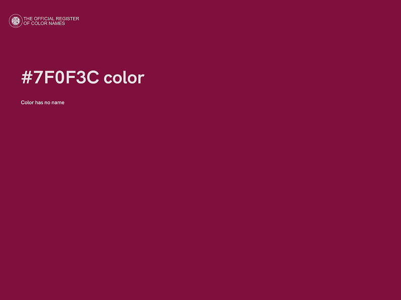 #7F0F3C color image