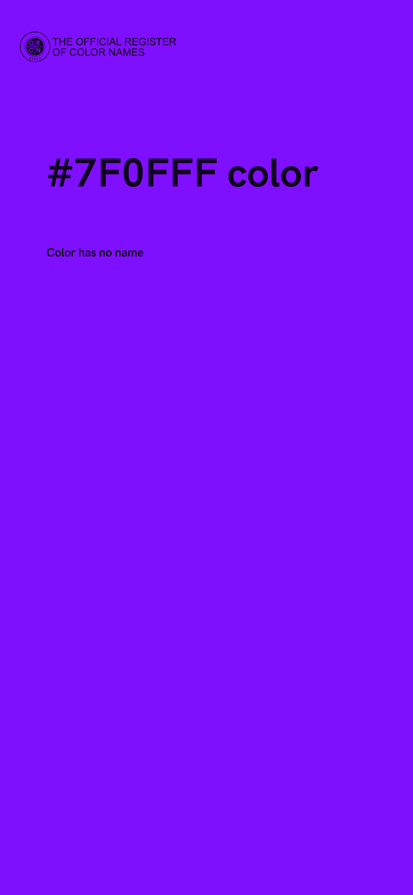 #7F0FFF color image