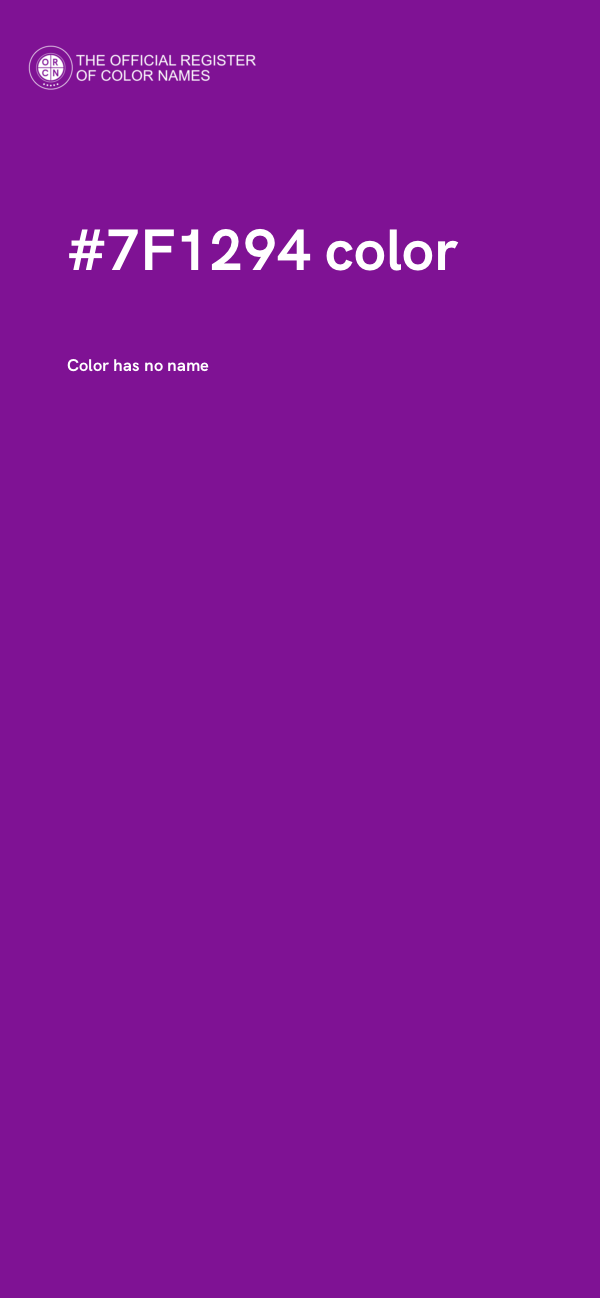 #7F1294 color image