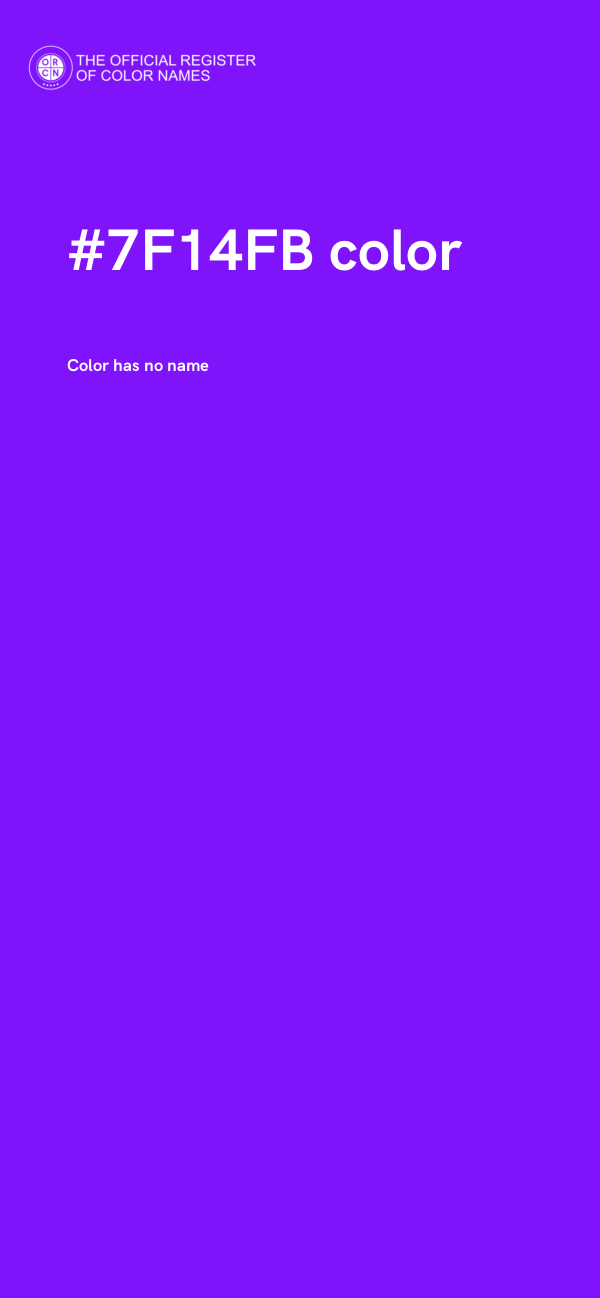#7F14FB color image