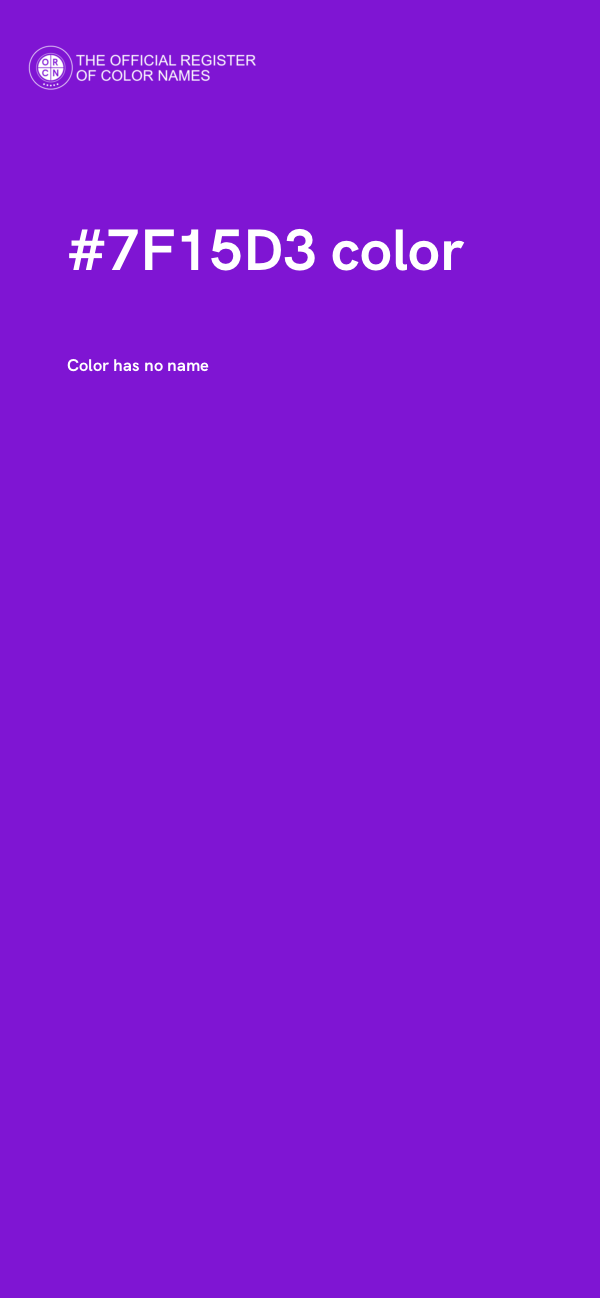 #7F15D3 color image