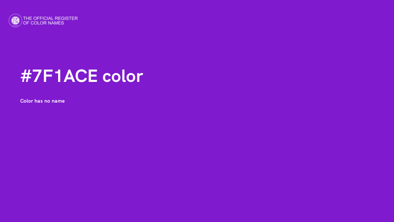 #7F1ACE color image