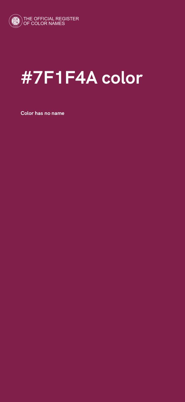 #7F1F4A color image