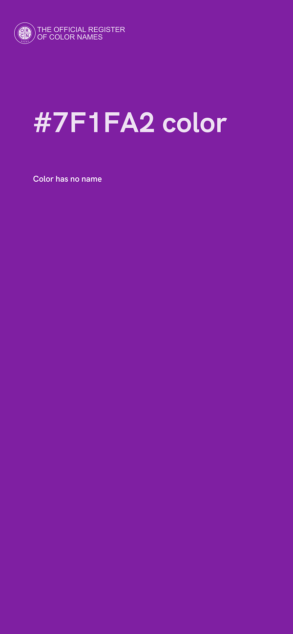 #7F1FA2 color image