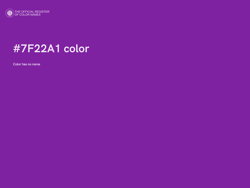 #7F22A1 color image