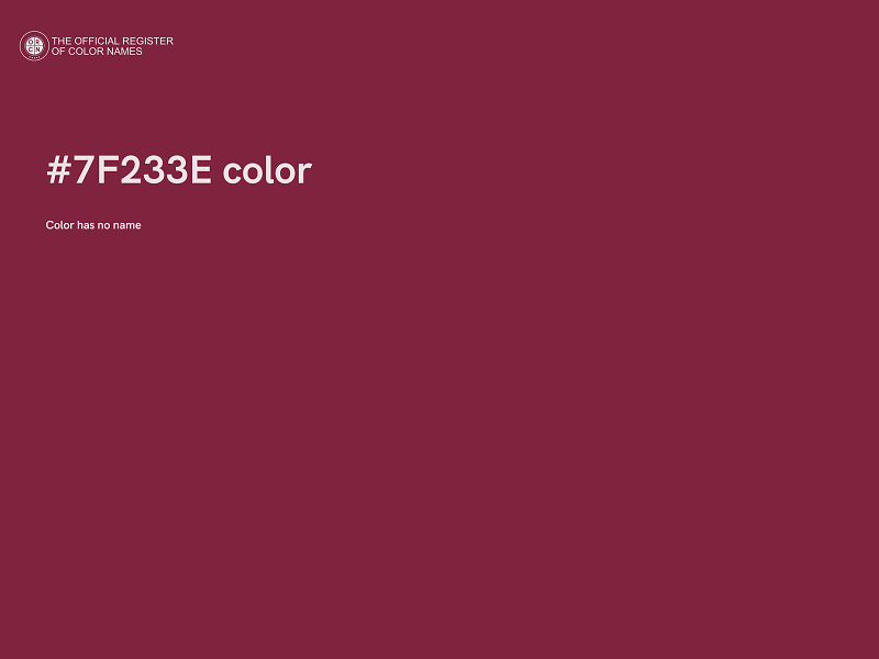 #7F233E color image