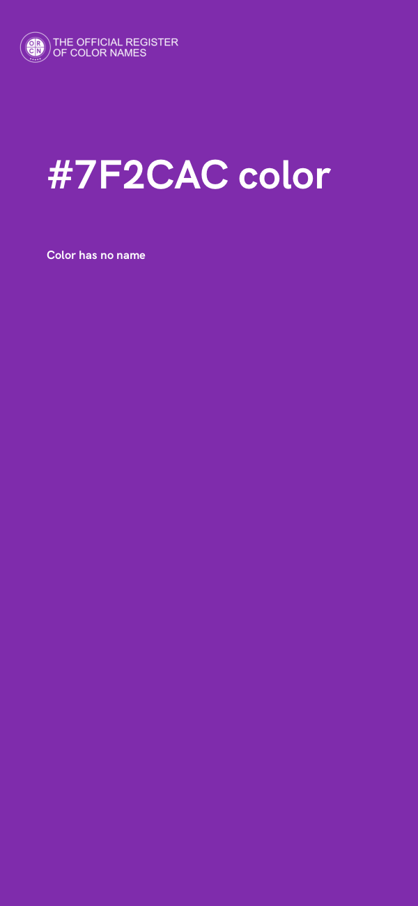 #7F2CAC color image