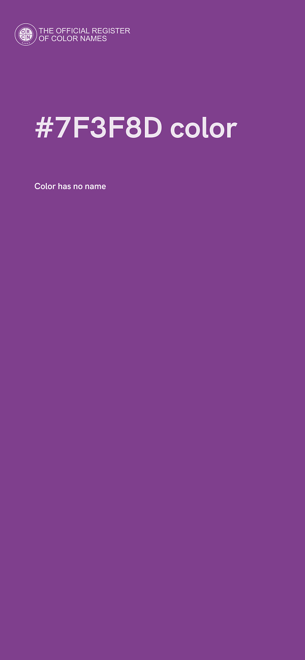 #7F3F8D color image