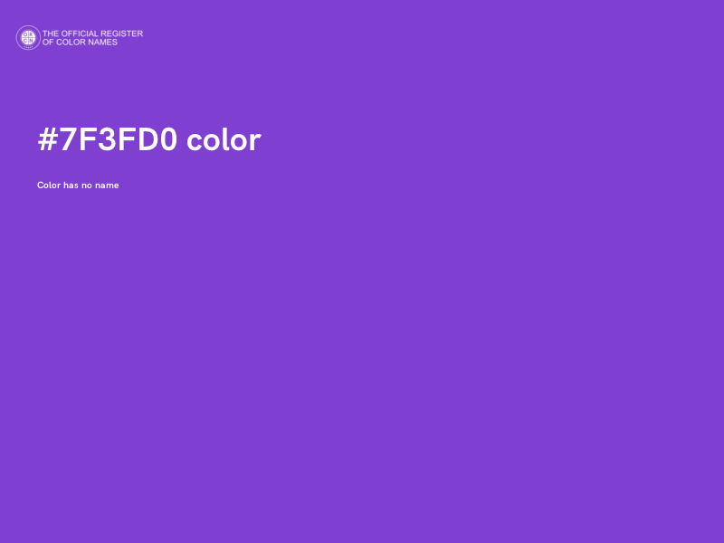 #7F3FD0 color image