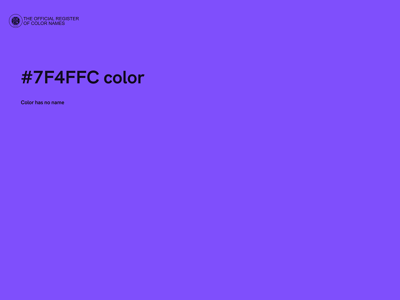 #7F4FFC color image