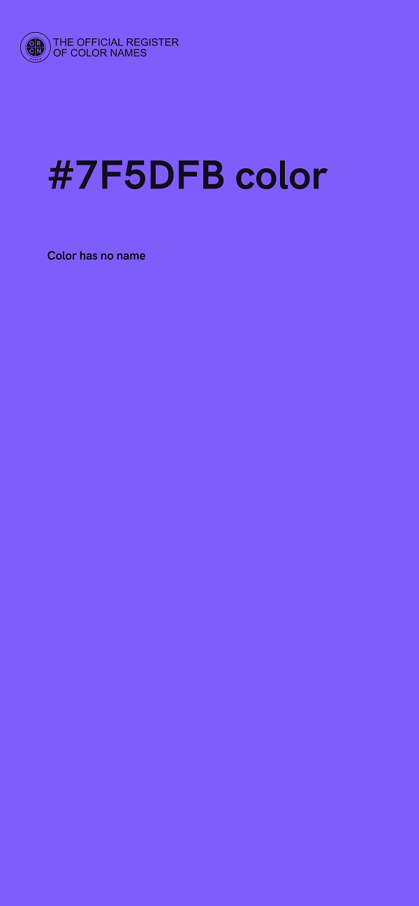 #7F5DFB color image