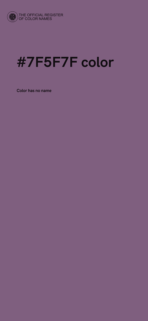 #7F5F7F color image