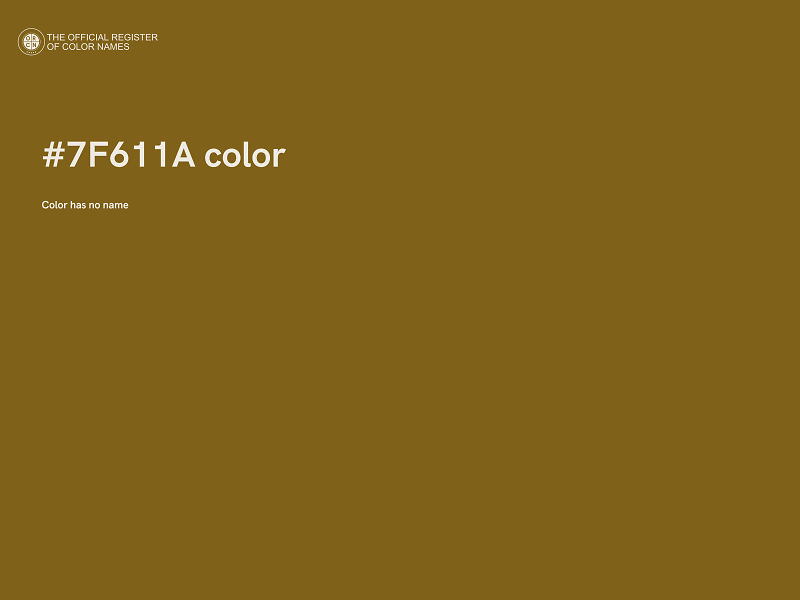 #7F611A color image