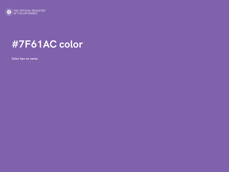 #7F61AC color image