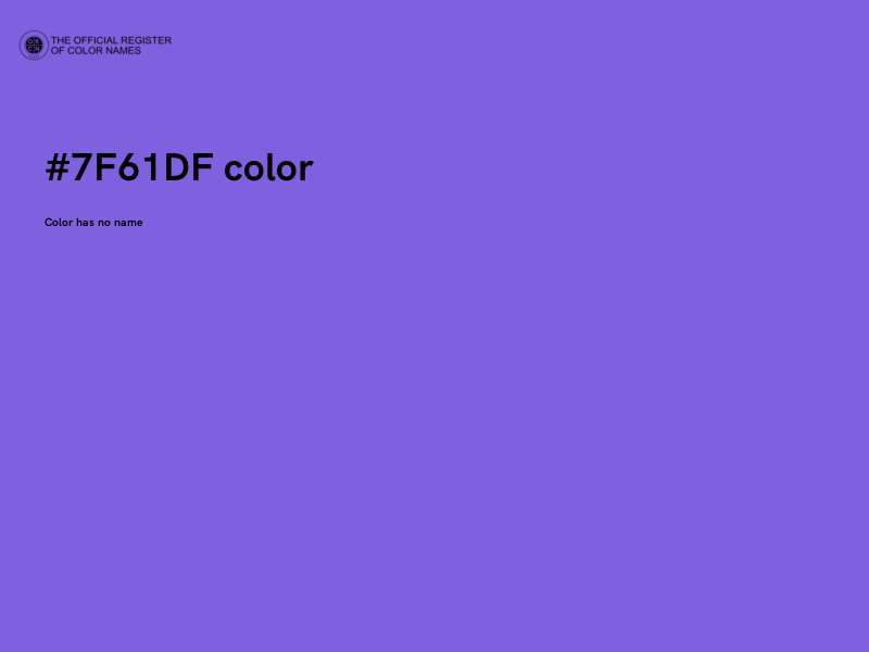 #7F61DF color image