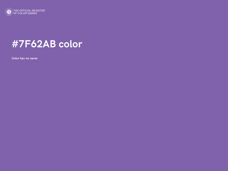#7F62AB color image