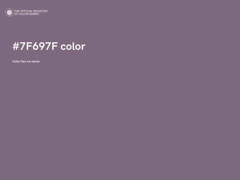 #7F697F color image