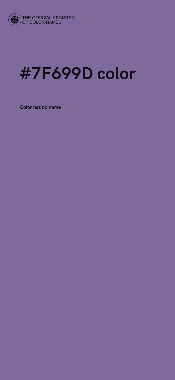 #7F699D color image
