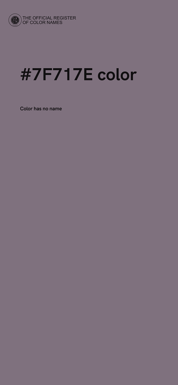 #7F717E color image
