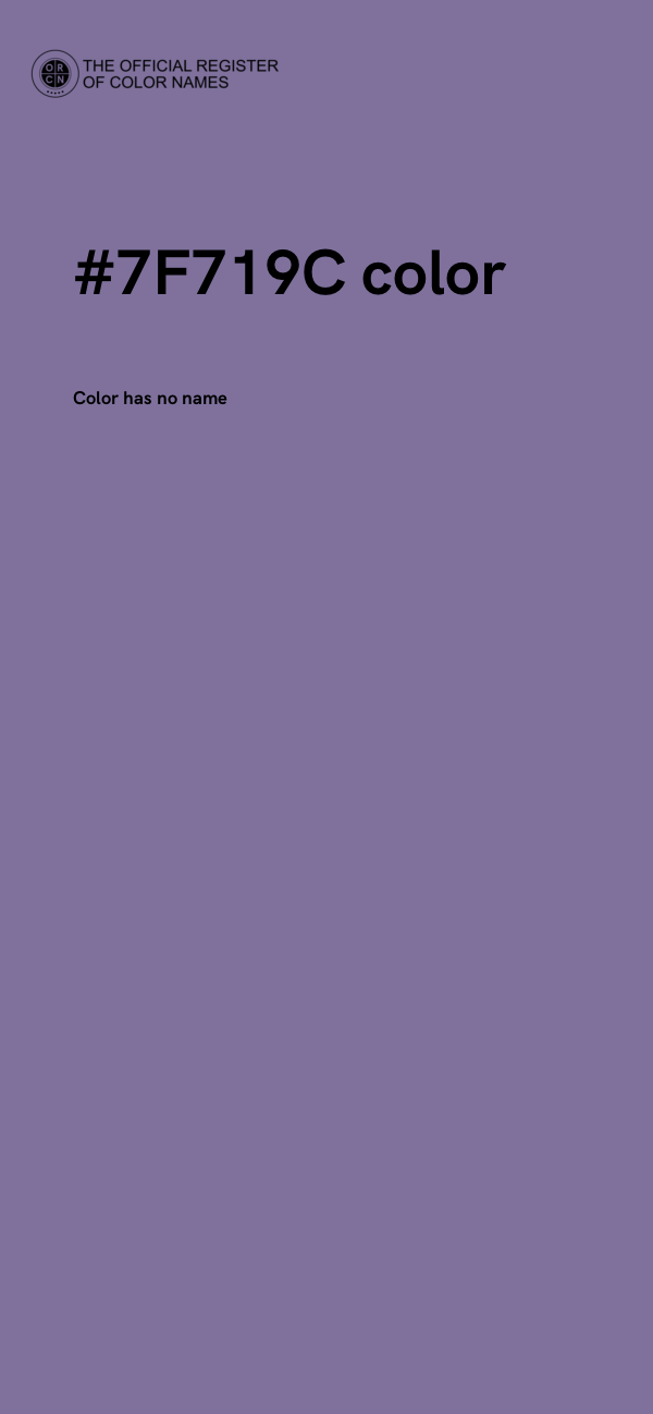 #7F719C color image