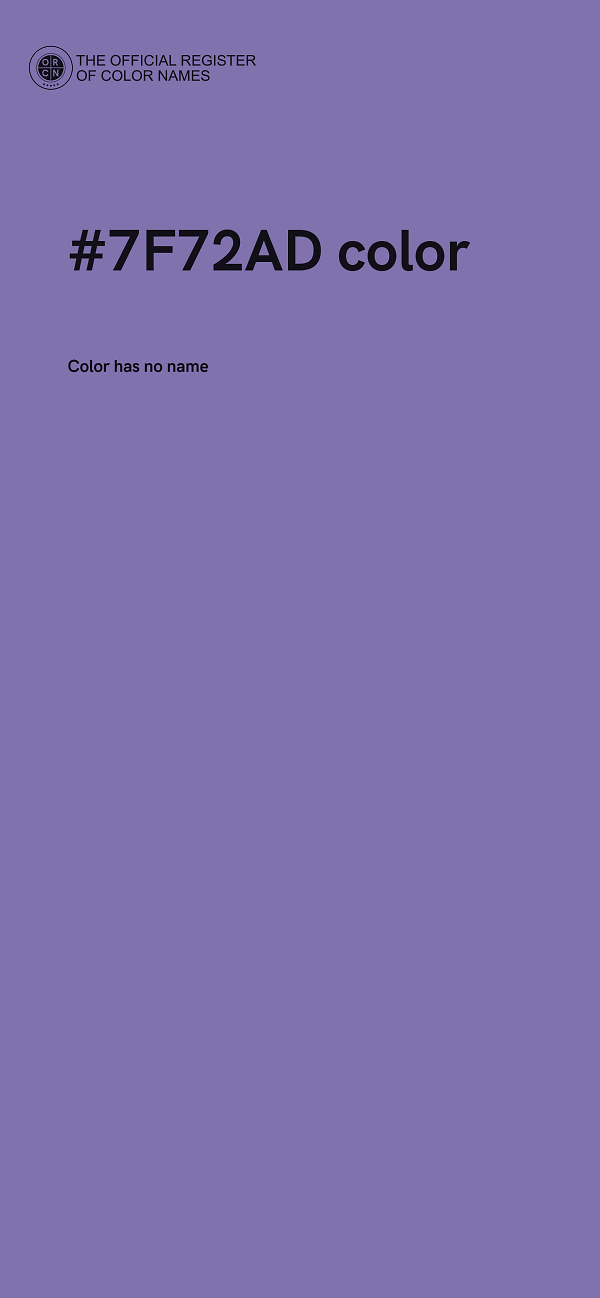 #7F72AD color image