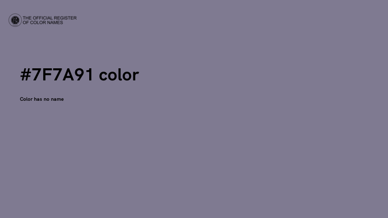 #7F7A91 color image