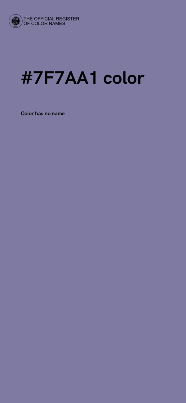 #7F7AA1 color image