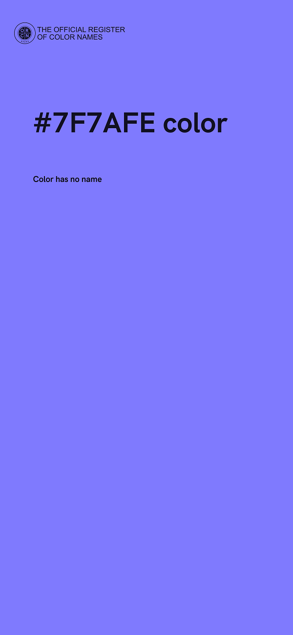 #7F7AFE color image