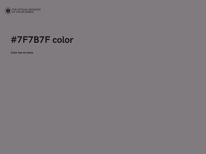 #7F7B7F color image