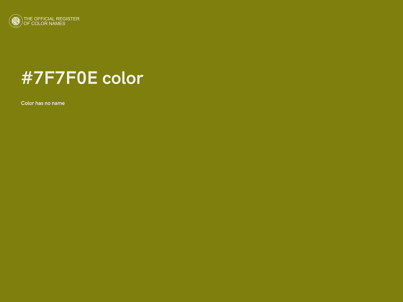 #7F7F0E color image