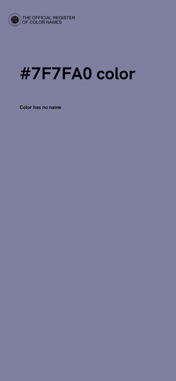 #7F7FA0 color image
