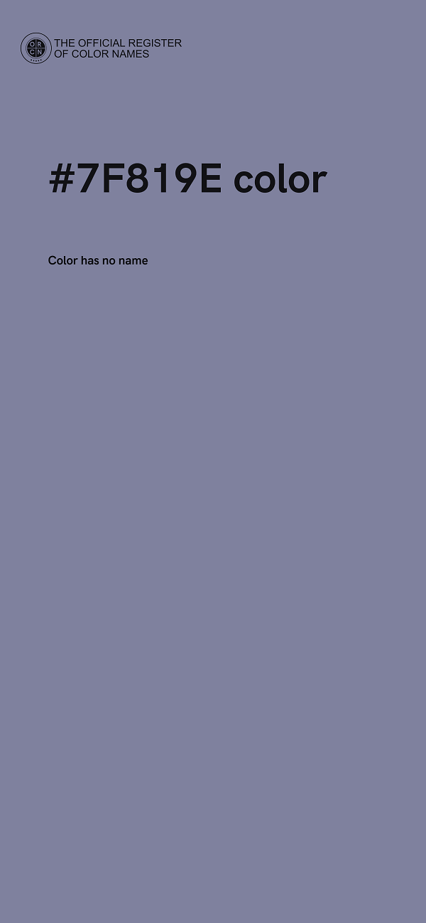 #7F819E color image