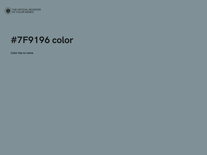 #7F9196 color image