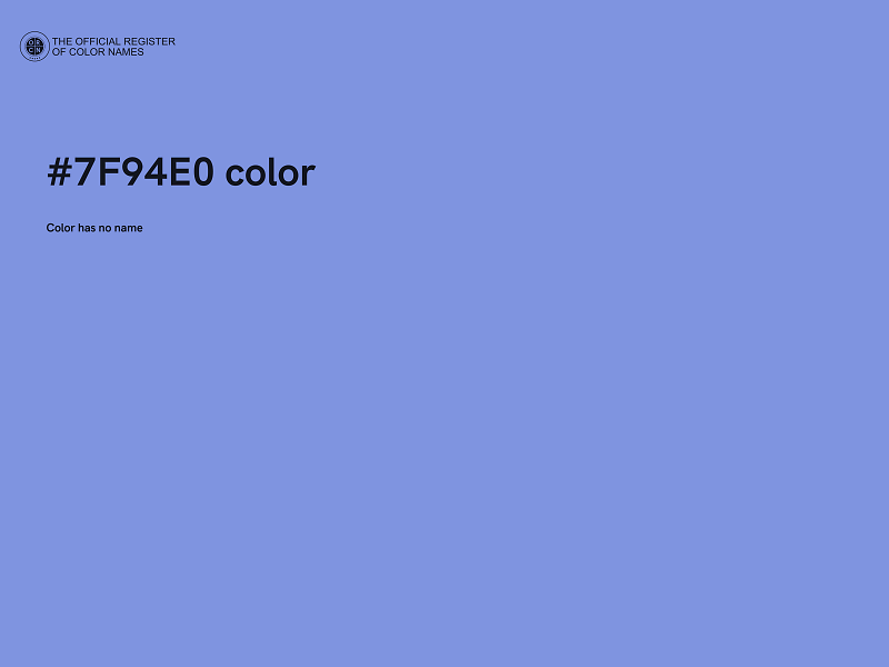 #7F94E0 color image