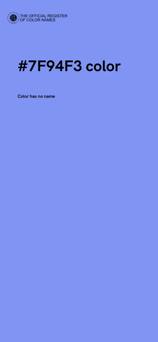 #7F94F3 color image