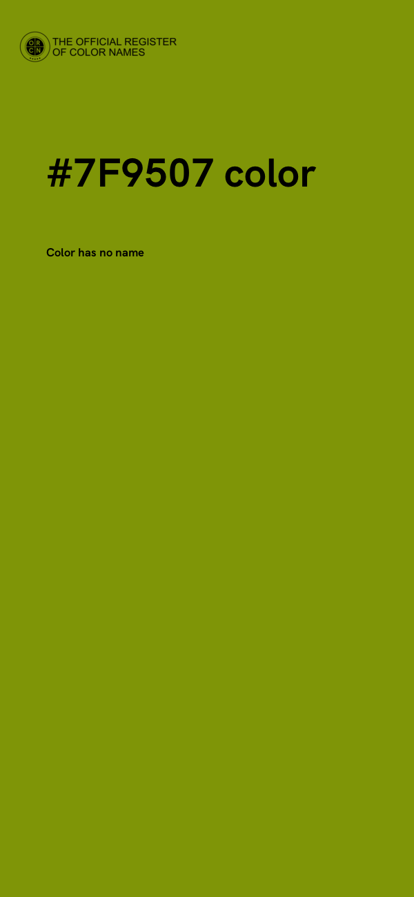#7F9507 color image