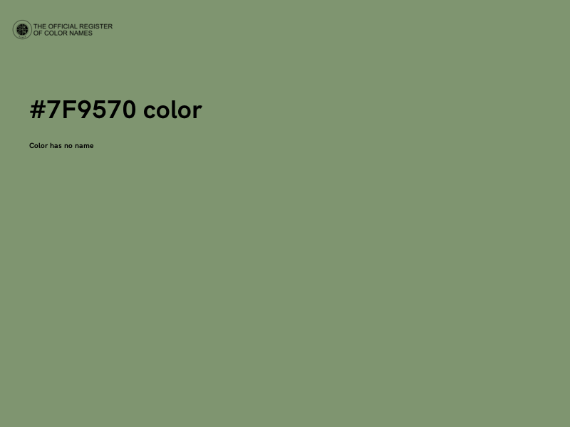 #7F9570 color image