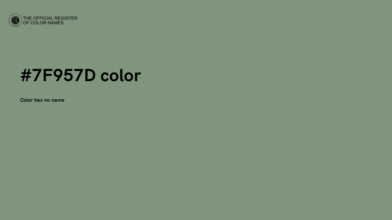 #7F957D color image
