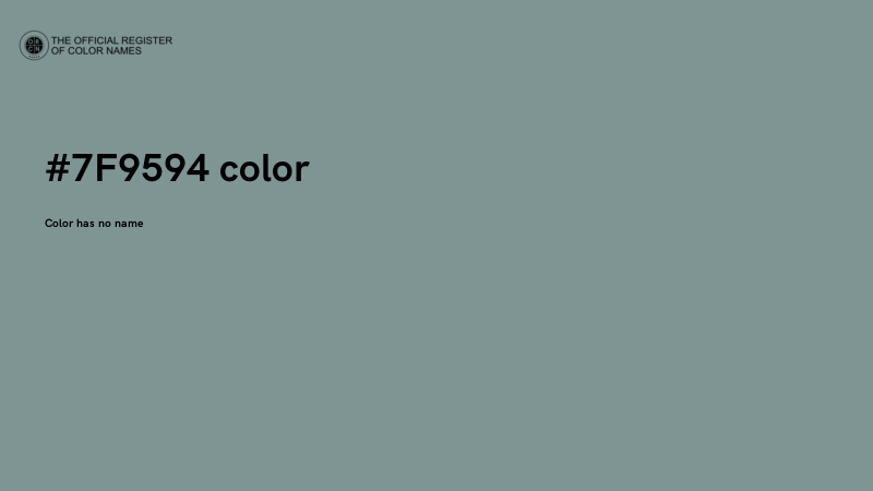 #7F9594 color image
