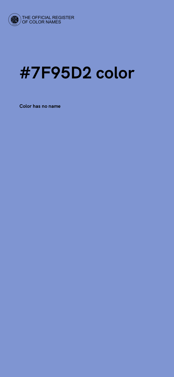 #7F95D2 color image