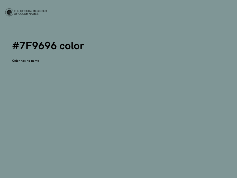 #7F9696 color image