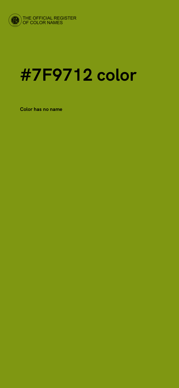 #7F9712 color image