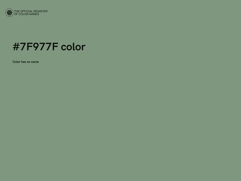 #7F977F color image