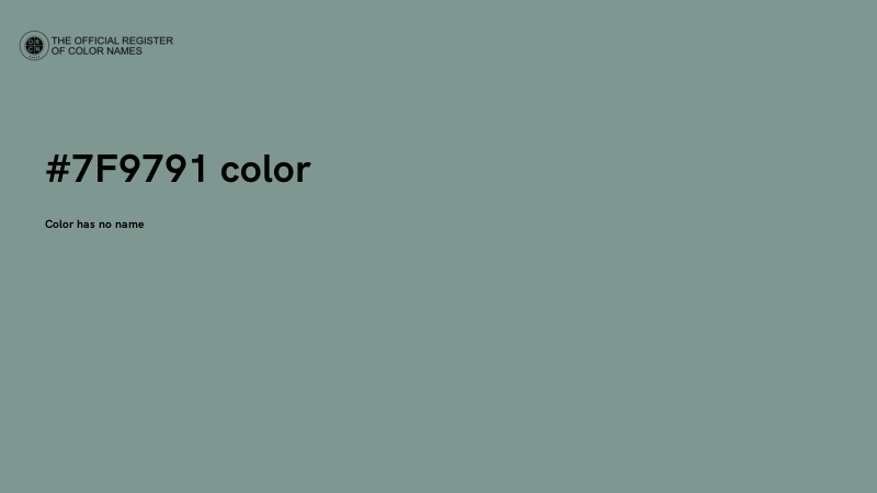 #7F9791 color image