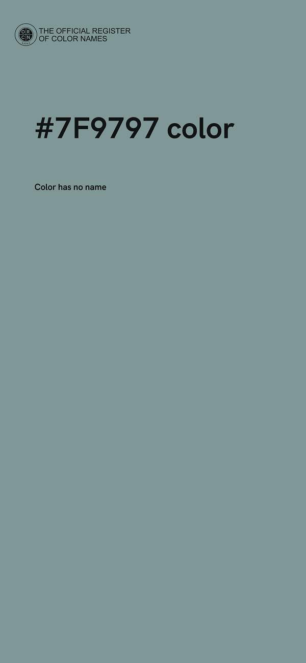 #7F9797 color image