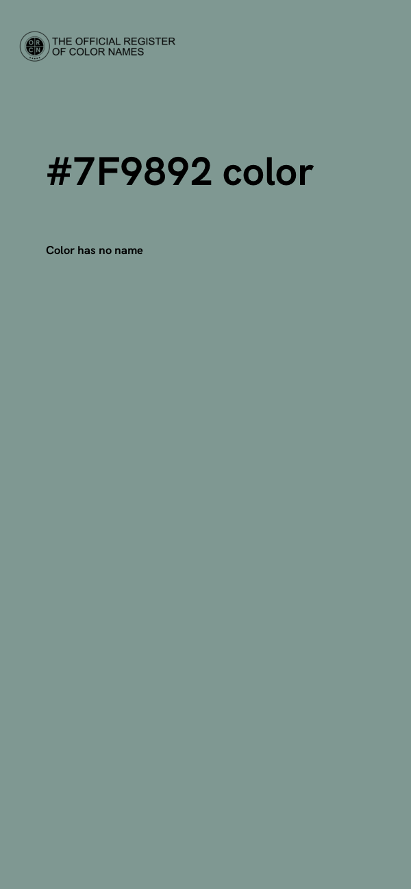 #7F9892 color image