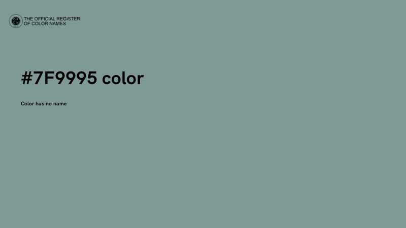 #7F9995 color image