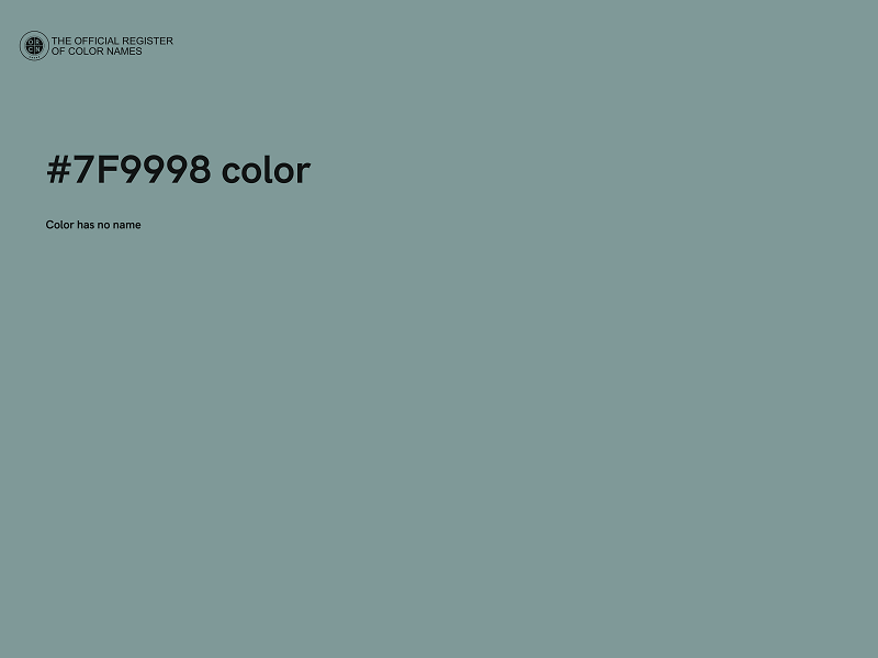 #7F9998 color image