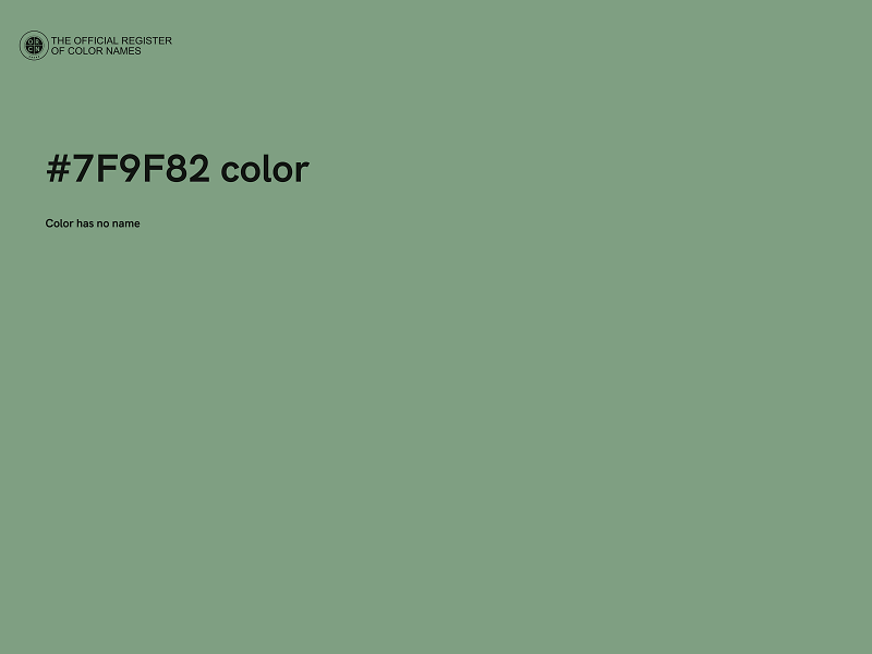 #7F9F82 color image